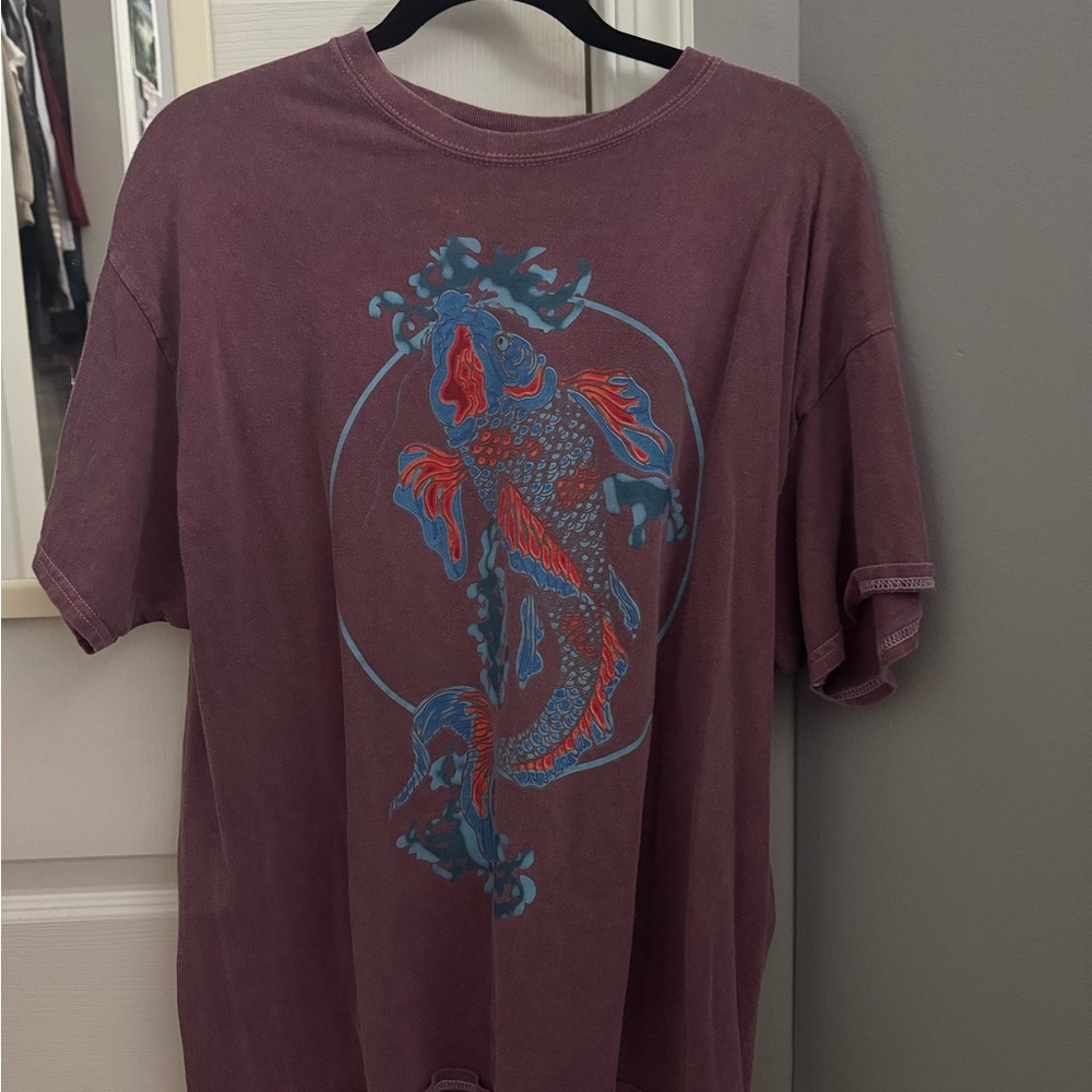 Urban Outfitters Purple Graphic Tee